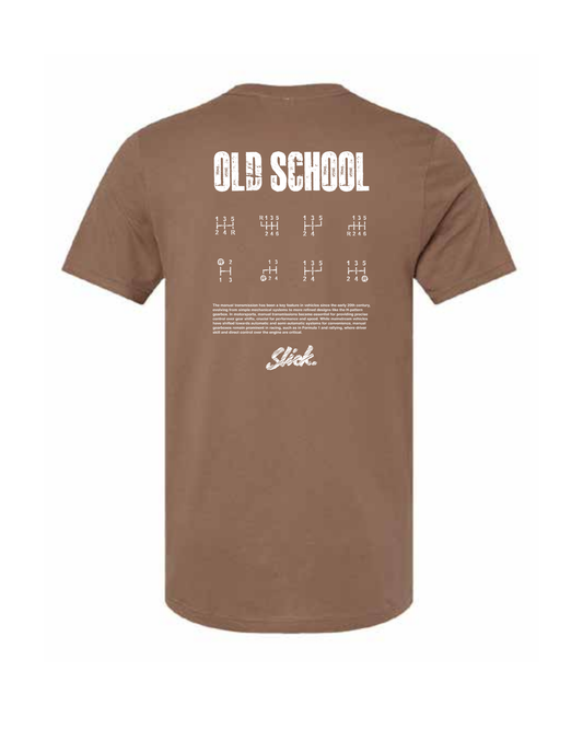 Old School Tee Vintage Brown